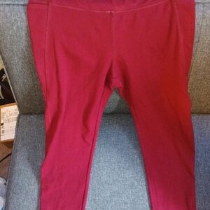 Avia Red Performance Leggings